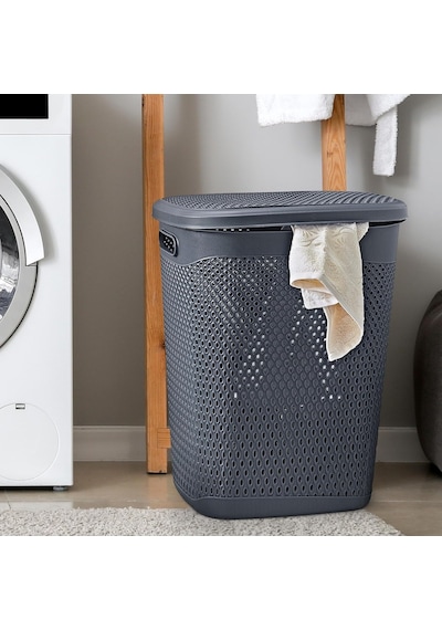 Smartware Katre Kirli Çamaşır Sepeti 55 Lt Antrasit Genel