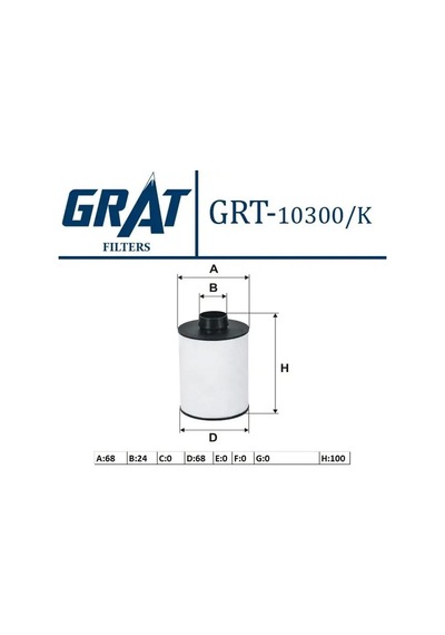 Grat 10300k Yakit Filtresi 77362340