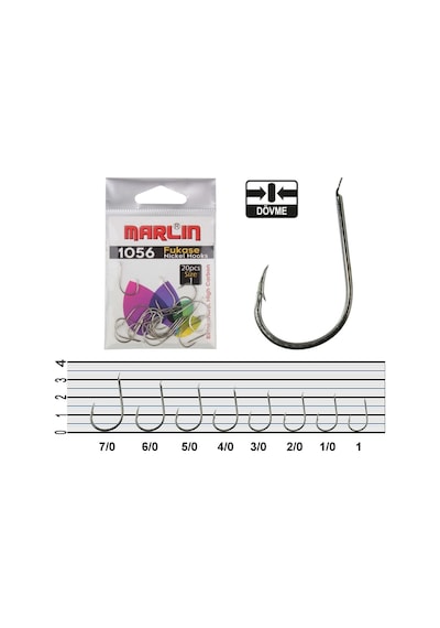 Marlin 1056 Fukase Hc Nickel Iğne (549475926)