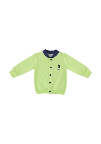 U.S. Polo Assn. Magnificent Bebek Hırka Limon