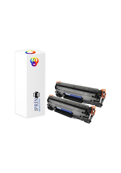 Canon Mf237W Yazıcı Uyumlu Toner Crg737 2Li Paket