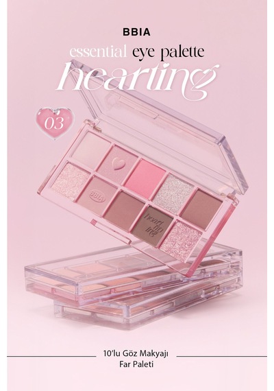 Bbia 10’Lu Göz Makyajı Far Paleti Bbıa Essential Eye Palette 03 Your Heartıng