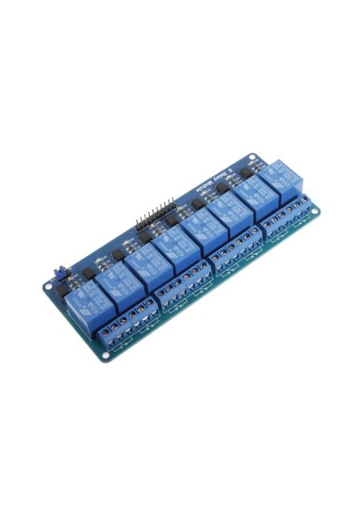 8 Kanal Dc 12v Röle Modül Ac 250v Dc 30v 10a Optokuplör İzolasyonlu Girişler Elektronik Anahtar