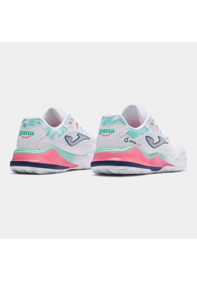 Joma Tspıls2602om Spin Kadın Padel Ayakkabısı Beyaz/pembe