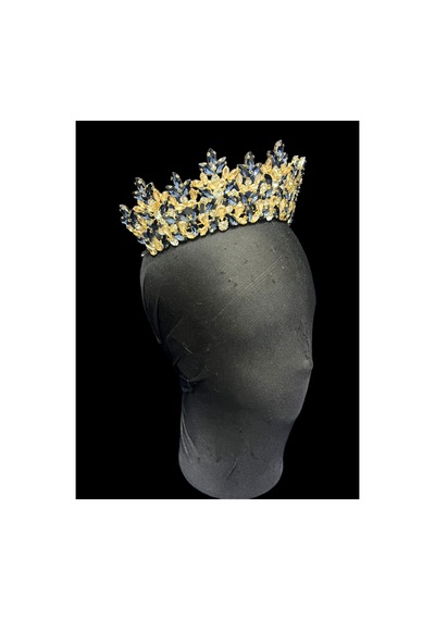 Golden Night Crown-gelin,kına,nişan,söz,after,bride,party Taç Lacivert - 889679471 Lacivert