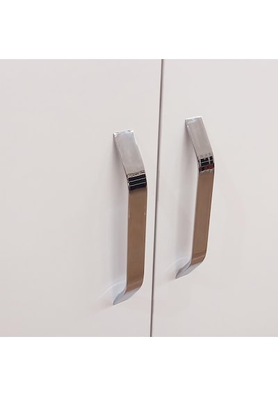 Çok Amaçlı Banyo Dolabı 5 Raflı Dolap 2 Kapaklı Düzenleyici Dolap Tlpd01S Beyaz