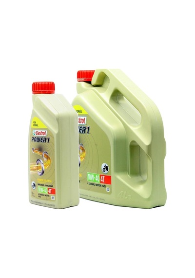 Castrol Power1 10w/40 4t 1 Lt 4 Zamanlı Motosiklet Yağı