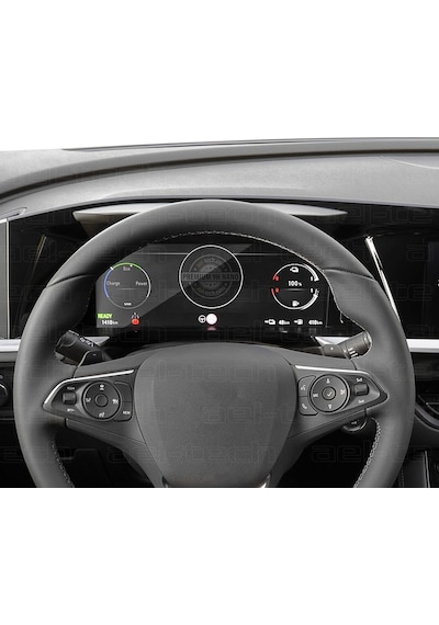 Opel Grandland 2022 2024 Uyumlu 12 İnç Dijital Gösterge 9h Nano Ekran Koruyucu