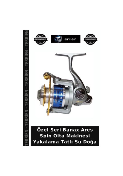 Özel Seri Banax Ares Spin Olta Makinesi Yakalama Tatlı Su Doğa 700