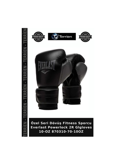 Özel Seri Dövüş Fitness Sporcu Everlast Powerlock 2r Glgloves 10-oz 870310-70-10oz Çok Renkli