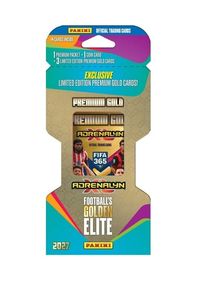 Panini Fıfa 365 Adrenalyn Xl 2027 Premium Gold Altın Paket 14 Futbol Kartı