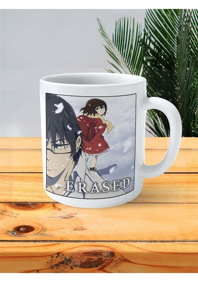 Erased Baskılı Kupa Bardak Kişiye Özel Model 2 Çok Renkli