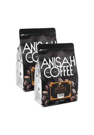 Anisah Fındık Aromalı Öğütülmüş Filtre Kahve 2 x 250 G