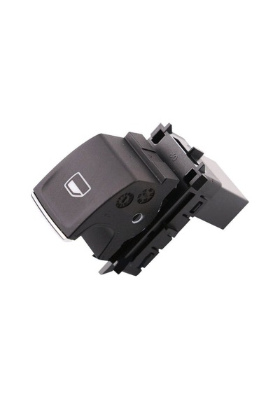 Golf 7 Passat Tiguan Tekli Cam Düğmesi Kromlu 5g0959855f