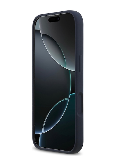 Apple Uyumlu iPhone 17  Kılıf Redbull Lisanslı M-safeli Kırmızı Halka Ve Logo Silikon Kapak Lacivert Lacivert