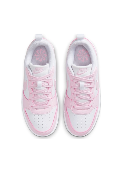 Nike Court Borough Low Recraft Gs Beyaz & Pembe Sneaker & Günlük Spor Ayakkabı