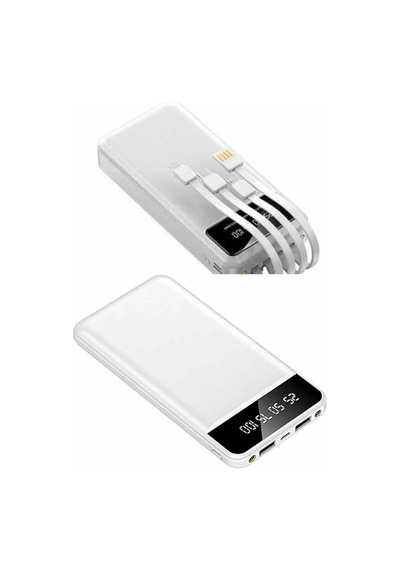 Hubrendy Tekno Powerbank Şarj Cihazı 4 Çıkışlı 20.000 Mah Powerbank Kompakt Yüksek Kapasiteli Hızlı Diğer 78499299