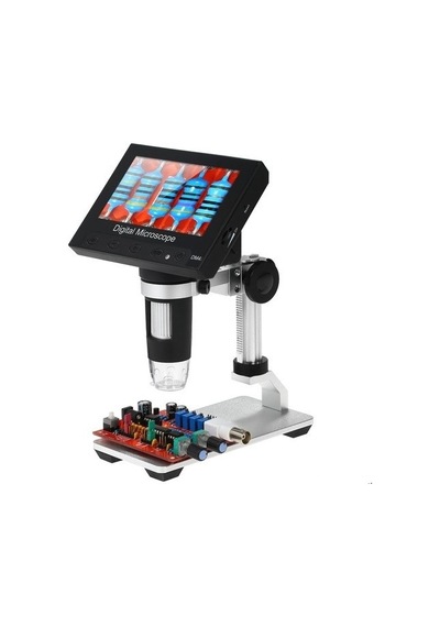 Özel Seri Hobi Aleti Standlı Cihaz -1000x Taşınabilir Dijital Mikroskop 4.3 & Lcd Ekran Dm4-b