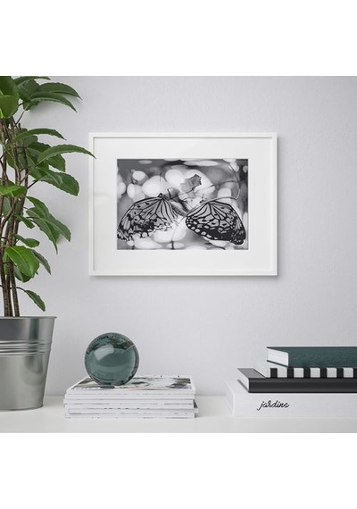 Ikea Lomvıken Beyaz Çerçeve, Beyaz, 30x40 Cm