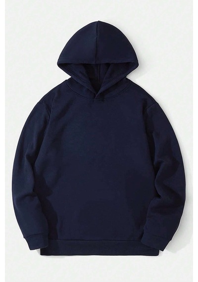 California Baskılı Oversize Sweatshirt Lacivert