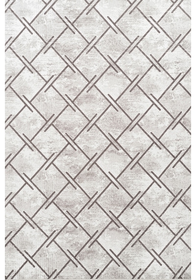 Villadia Home Textile Kaymaz Taban Dört Mevsim Emboss Baskılı Yıkanabilir Kesme Koridor Mutfak Salon Yatak Oturma Ve Oda Yolluk Halı Gri