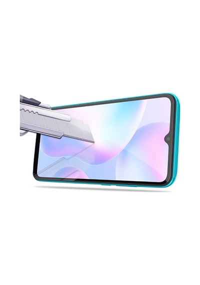 Xiaomi Mi 10 Lite Zore Kenarları Kırılmaya Dayanıklı Cam Ekran K Siyah