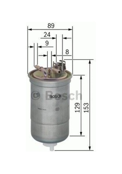 BOSCH 450906334 MAZOT FİLTRESİ SHARAN 00- / ALHAMBRA 00- / GALAXY