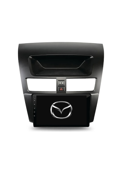 Mazda Bt50 Araç Multimedya Android Ekran Carplay Navigasyon Double Teyp 4+64 9" 12-17 Black Cadence