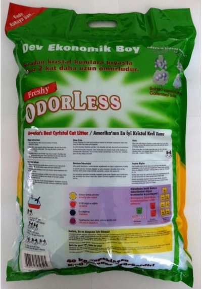 Freshy Odorless Micro Kristal Kedi Kumu 3 x 6 KG