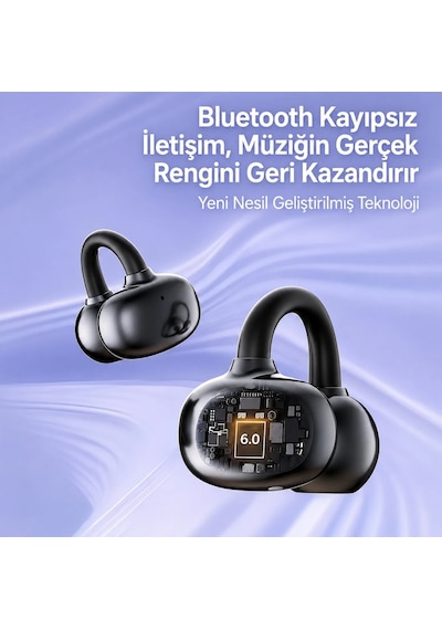 Katjmer Aeroclip Pro Küpe Bluetooth 6.0 Kulaklık
