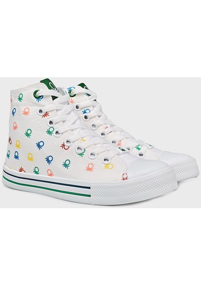 United Colors Of Benetton United Colors Of Ben Bayan Ayakkabı Bn30185 Beyaz United Colors Of Benetton United Colors Of Ben Bayan Ayakkabı Bn30185 Beyaz