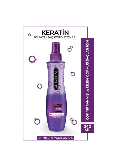 Jenerik Keratin Çift Fazlı Kondisyoner Fön Suyu 240 Ml - Mrfs