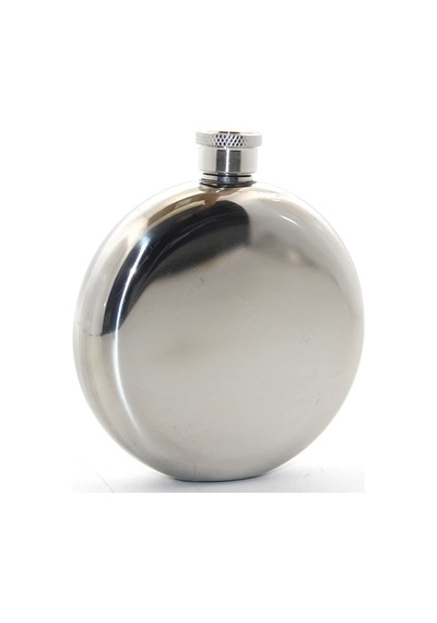Paslanmaz Çelik Yuvarlak 5 Oz Tekli Matara Alk2676 0