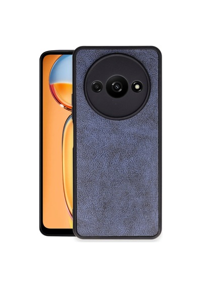 Newface - 543 - Xiaomi Redmi A3 4g Kılıf Aras Deri Kapak - Ece-umay - - Lacivert