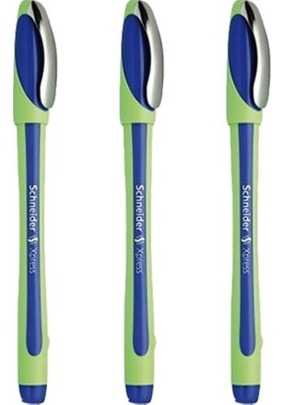 Schneider Xpress 0.8 MM Fiber Uçlu Kalem 3 Adet Mavi