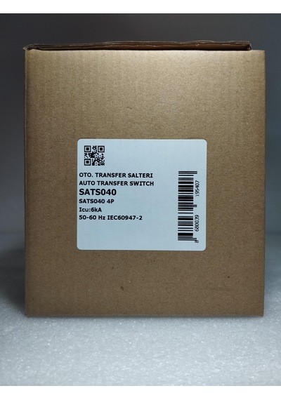 Sats4040 Sats4-125 40a 4p Otomatik Transfer Şalteri