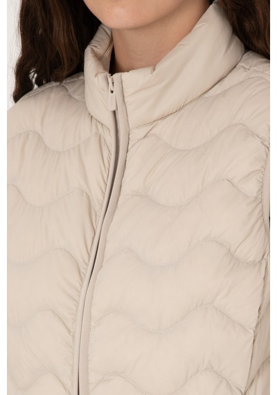U.s. Polo Assn. Kadın Krem Yelek Dokuma 50289603-vr071 Krem