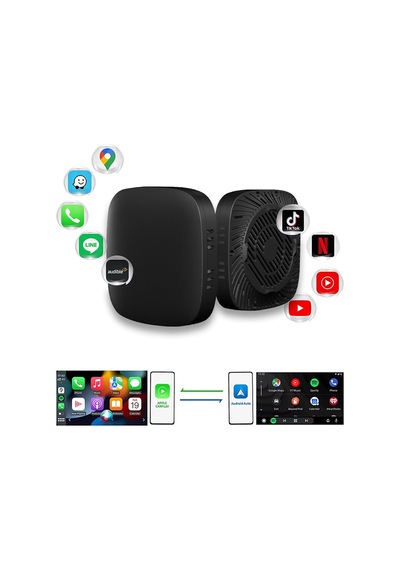 Kablosuz Carplay & Android Auto Akıllı Multimedya Kutusu Android 10 Tabanlı 2 Gb Ram + 32 Gb Rom Aı Box Dual-ba