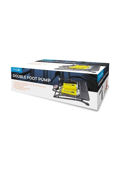 Simply Brands Basinç Göstergeli Çift Pistonlu Ayak Pompasi