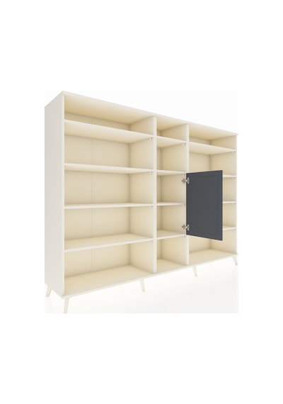 Hyperion Dolap 12 Raflı Tek Kapaklı 220x44x163 Aytaşı-antrasit/a Aytaşı-antrasit/aytaşı Hyperion Dolap 12 Raflı Tek Kapaklı 220x44x163 Aytaşı-antrasit/a Aytaşı-antrasit/aytaşı