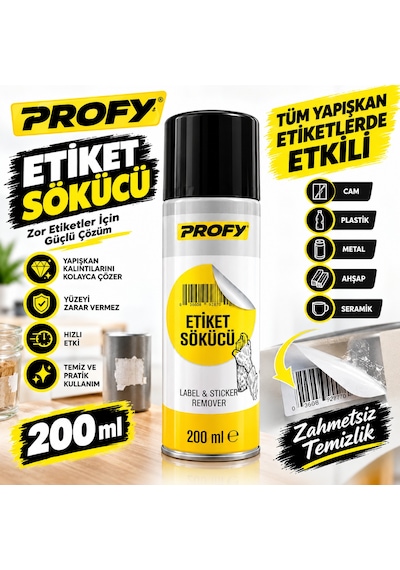 24'lü Profy Etiket Sökücü 200 Ml