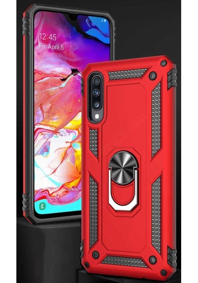 Huawei P Smart Pro 2019 Kilif Yüzüklü Zirh Tank Vega 482506932