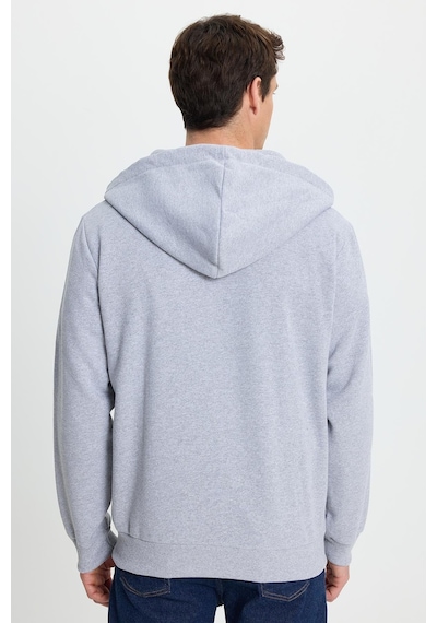 Tudors Unisex Relax Fit Rahat Kesim Pamuklu İçi Polarlı Çift Cepli Tam Fermuarlı Gri Kapüşonlu Sweatshirt-41650 Gri Tudors Unisex Relax Fit Rahat Kesim Pamuklu İçi Polarlı Çift Cepli Tam Fermuarlı Gri Kapüşonlu Sweatshirt-41650 Gri