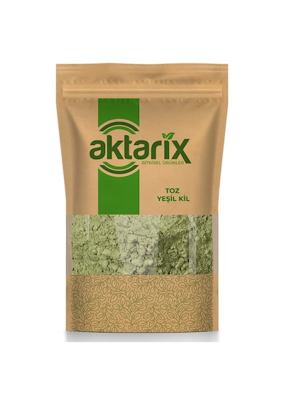 50 Gr Doğal Toz Yeşil Kil