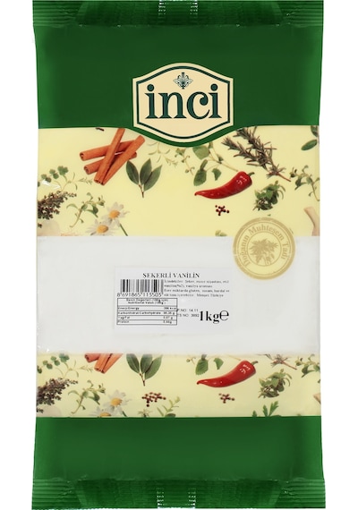 İnci Baharat - Şekerli Vanilya 1 Kg.
