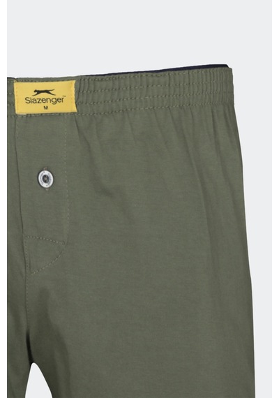 Slazenger He 3 Lü Set Erkek Haki Boxer Haki
