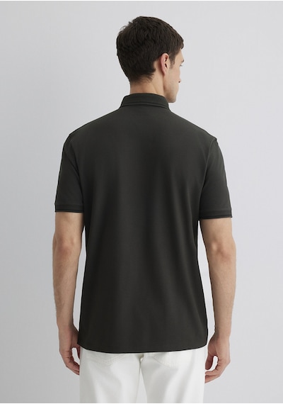 Mavi - Yeşil Polo Tişört 0612648-71587 Yeşil