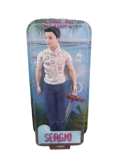 Oydaş Oyuncak Vakum Kartelada Sergio Bebek Oyd-02449 - Beyaz Giysili