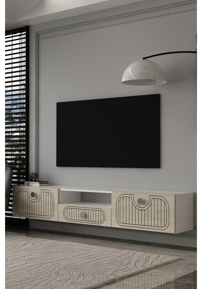 180dhdtdaç3btg Hera Lazer Desenli Duvara Monte Tv Sehpası,ünitesi Beyaz-traverten-gümüş 180dhdtdaç3btg Hera Lazer Desenli Duvara Monte Tv Sehpası,ünitesi Beyaz-traverten-gümüş