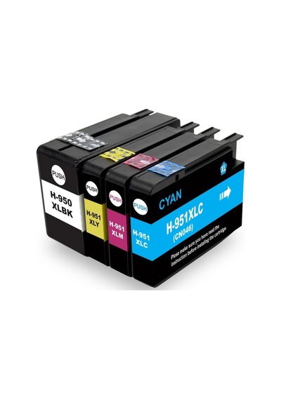 Eko Kartuş Hp Officejet Pro 8615 E-All-In-One 4 Renk (950XL-951XL